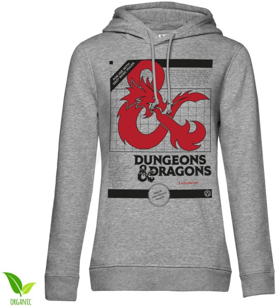 Dungeons & Dragons Damen D&D 3 Volume Set Girls Hoodie