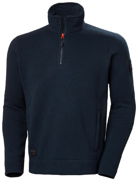 Helly Hansen Jacke Kensington 1/2 Zip Knitted Navy