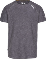 DLX T-Shirt Cooper - Male Dlx Active Top Dark Grey Marl