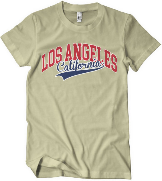 Los Angeles California T-Shirt Khaki