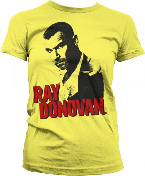 Ray Donovan Girly Tee Damen T-Shirt Yellow