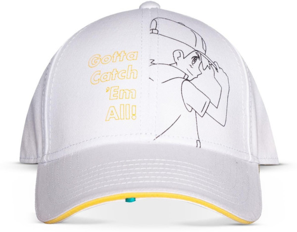 Pokémon - Men's Adjustable Cap White