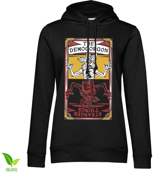 Stranger Things The Demogorgon Girls Hoodie Damen Black