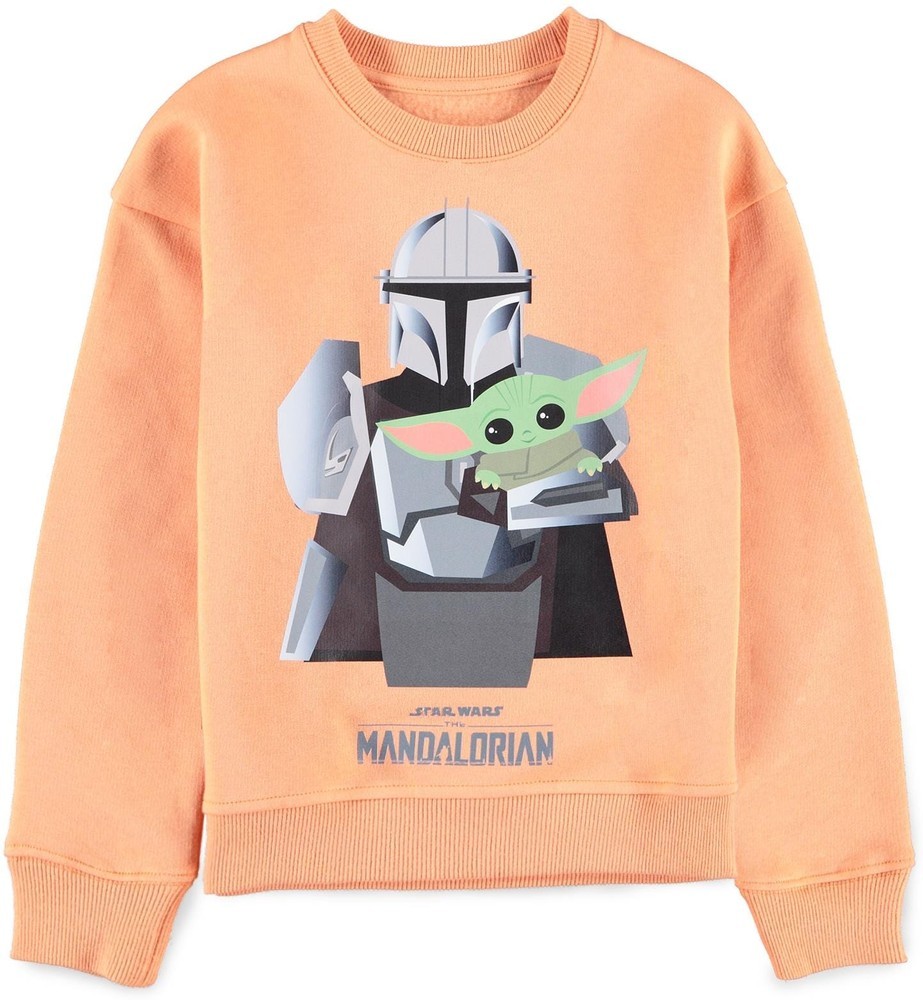 The Mandalorian - The Child Boys Crew Sweater Schwarz - Herren / Unisex