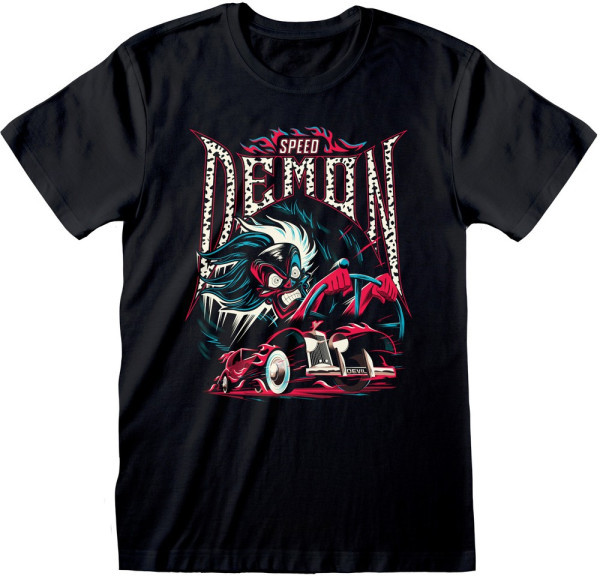 101 Dalmatians Speed Demon T-Shirt Black