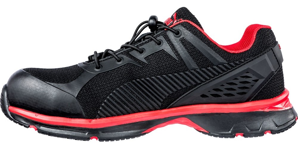 Puma Safety Sicherheitsschuh Fuse Motion 2.0 Red Low S1P ESD HRO SRC  Schwarz/Rot | Safety Shoes S1P | Shoes | Workwear