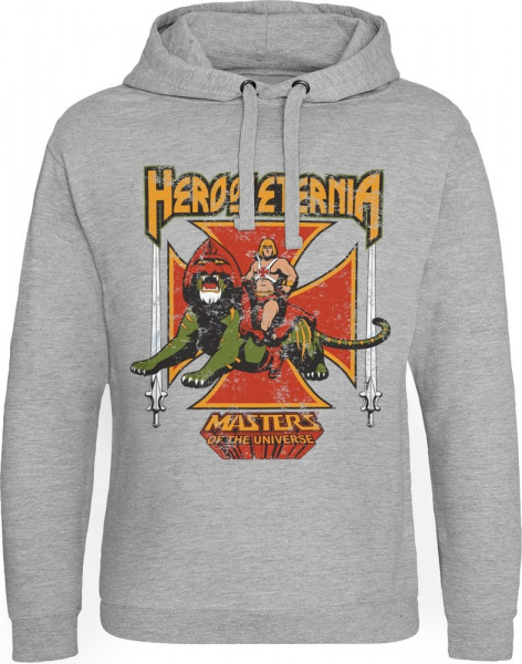 Masters Of The Universe Hero Of Eternia Epic Hoodie Heather-Grey