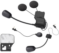 Sena Helmklemmkit für 50S mit Sound by Harman Kardon Schwarz