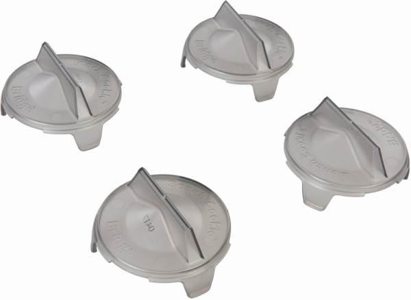 Bench Dog Holzbearbeitungs-Zubehör Längliche Aufsätze für die „Bench Cookie®”-Werkstückauflagen, 4er