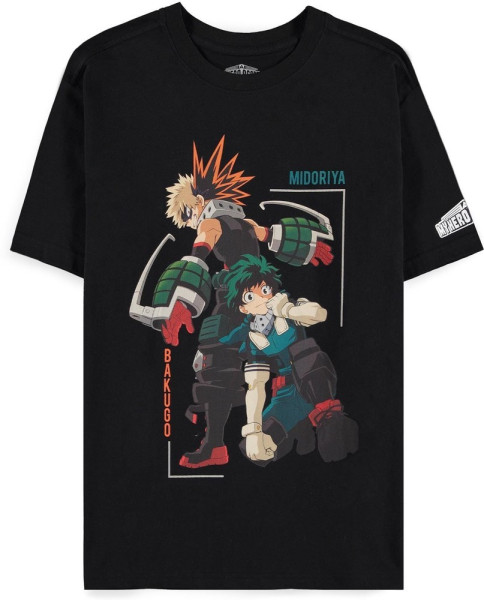 My Hero Academia - Izuku Midoriya - Men's Short Sleeved T-shirt Black