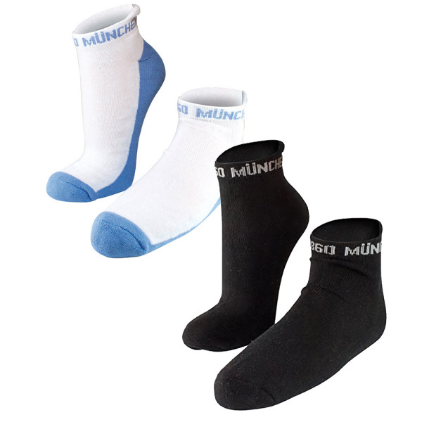 TSV 1860 München Sneakersocke Fussball Weiß/Blau