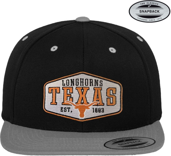 University of Texas - Austin Texas Longhorns 1883 Premium Snapback Cap BlackDarkgrey