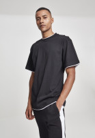Urban Classics T-Shirt Contrast Tall Tee Black/White