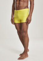 Urban Classics Badehose Basic Swim Trunk Brightyellow