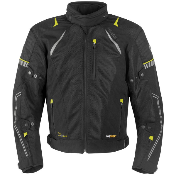 Germot Jacke Mesh Jacke X-Air Evo Pro Damen Black/Yellow