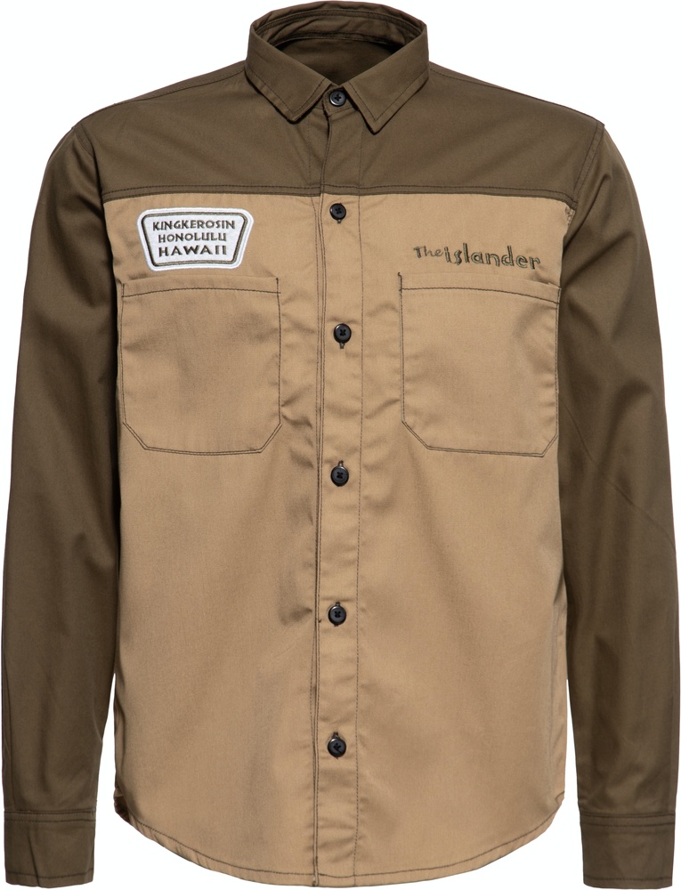 King Kerosin Worker Hemd "The Islander" KKI35025 - Herren / Unisex
