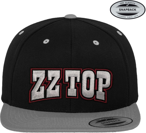 ZZ Top Premium Snapback Cap Black-Dark-Grey