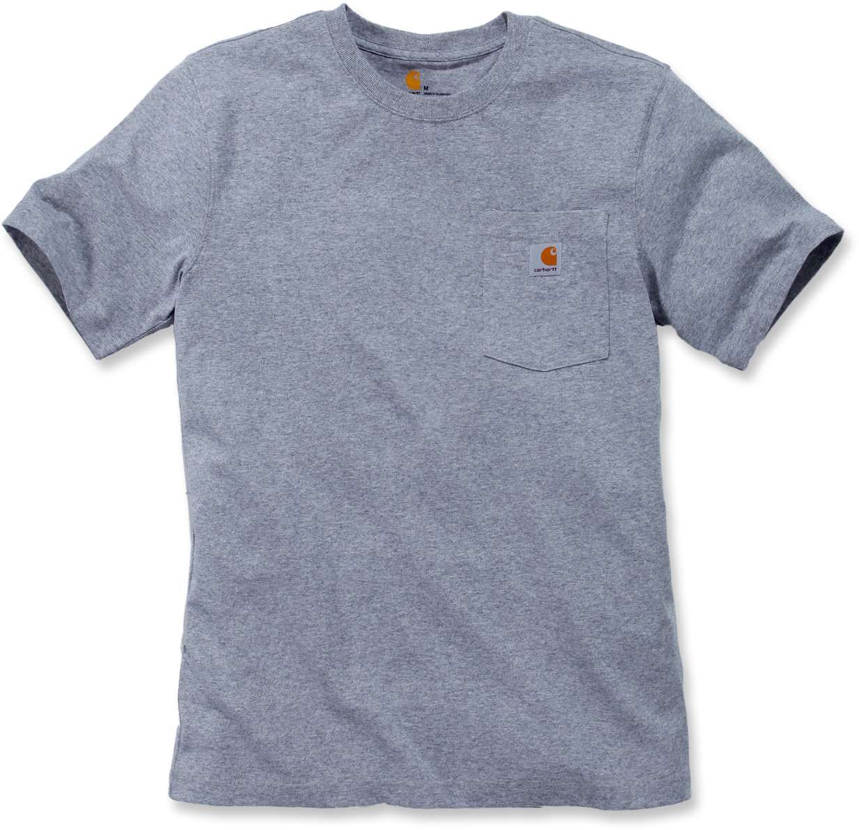 Pocket S/S | | Carhartt Grey T-Shirt T-Shirts Herren T-Shirt Workw Heather Herrenbekleidung Workwear |