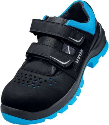 UVEX 2 trend Herren Sicherheitshalbschuhe S1 schwarz - Größe: 47