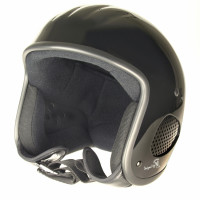 Bores Motorrad Helm SRM Slight 3 Jethelm glänzend Black