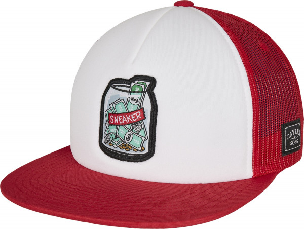 Cayler & Sons Cap WL Savings Foam Trucker Cap Red/Mc