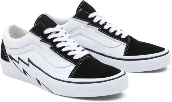 Vans Unisex Lifestyle Classic FTW Sneaker Old Skool Bolt 2-Tone Black/True White