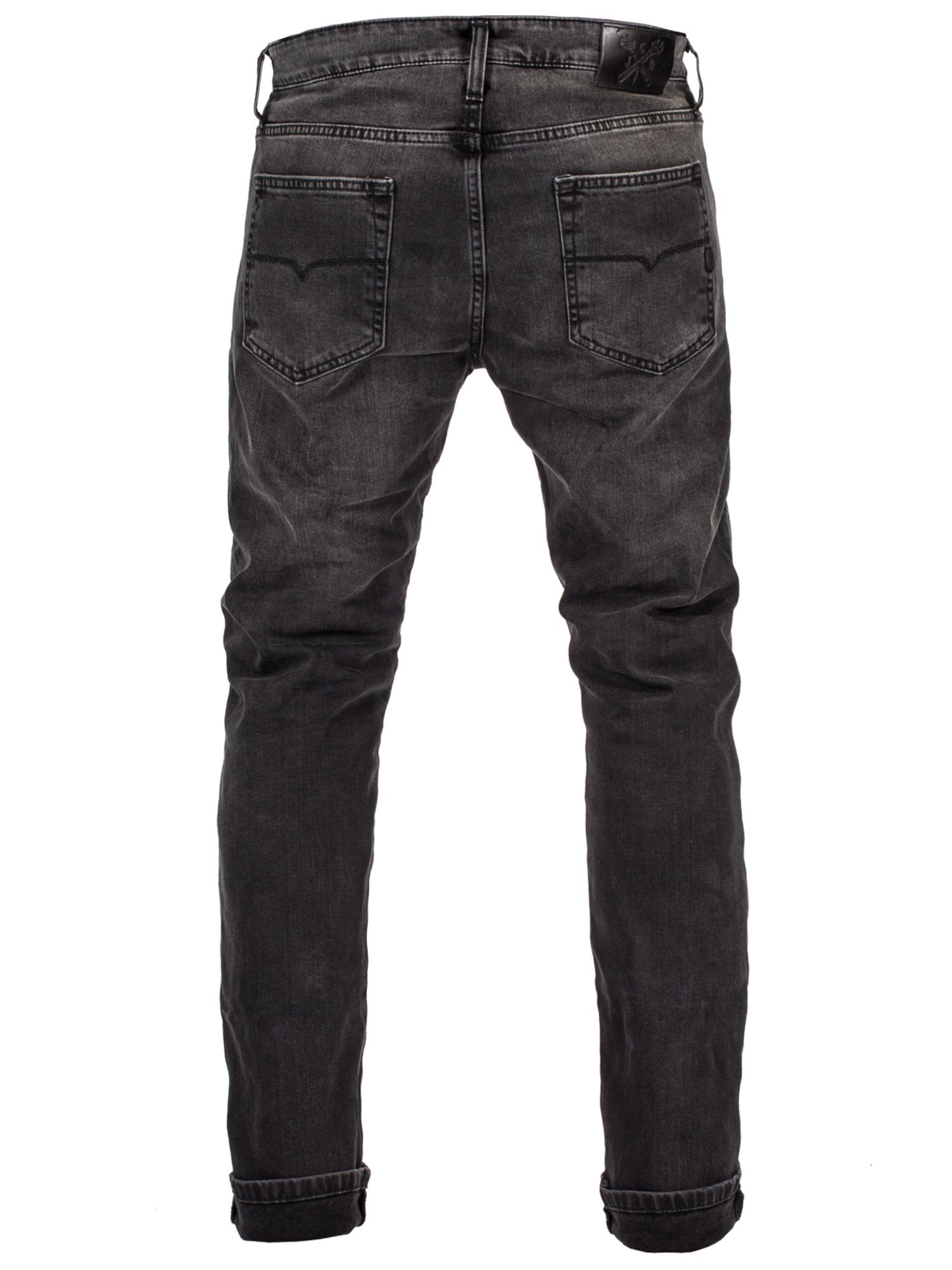 John Doe Pantaloni Moto Ironhead Mechanix Black - Jeans Slim Con Kevlar XTM, Idrorepellenti, W30-L32