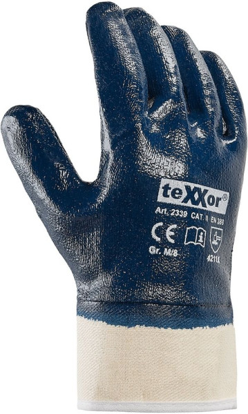 teXXor Nitril-Handschuhe Stulpe (12 Paar) 2339