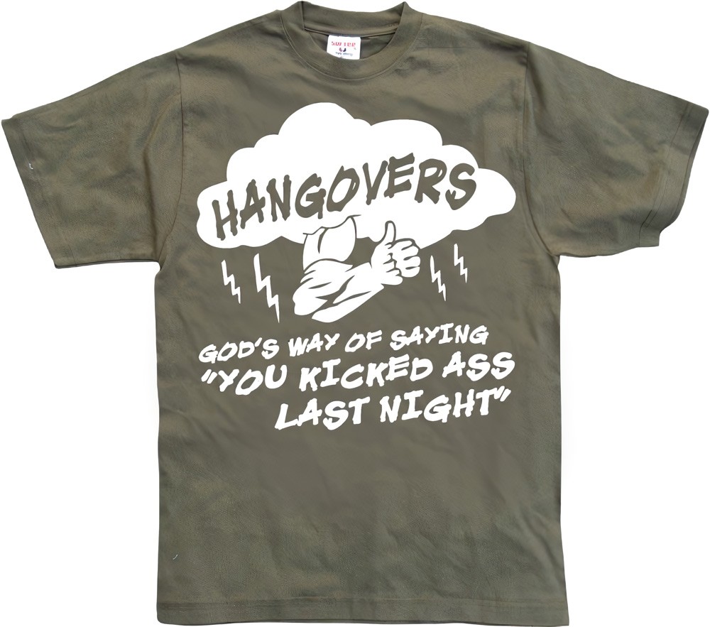 Hybris Hangovers God's Way Olive - Herren / Unisex