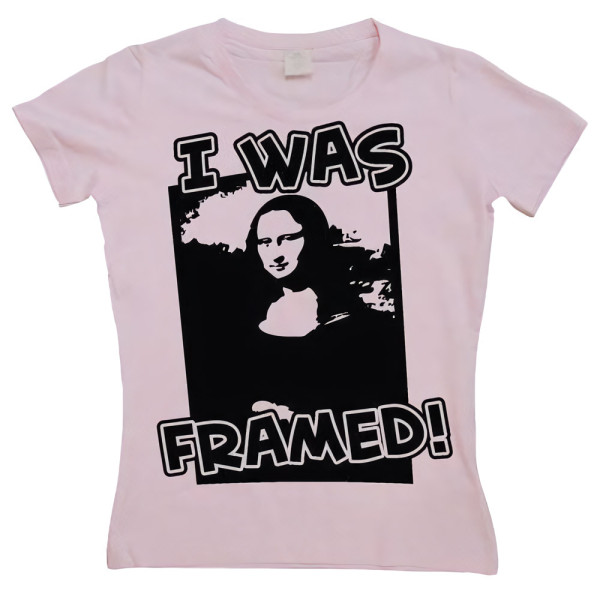 Tokigt Damen I Was Framed Girly T-Shirt SH-5-11041-Poly