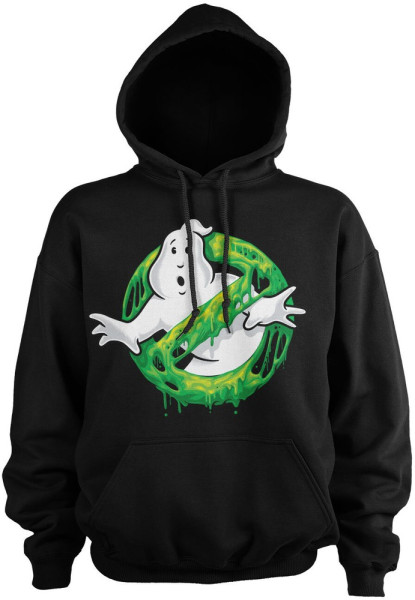 Ghostbusters Slime Logo Hoodie Black