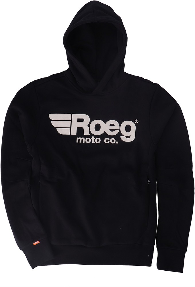 Roeg Hooded Sweatshirt Howard Hoodie Schwarz-S - Herren / Unisex