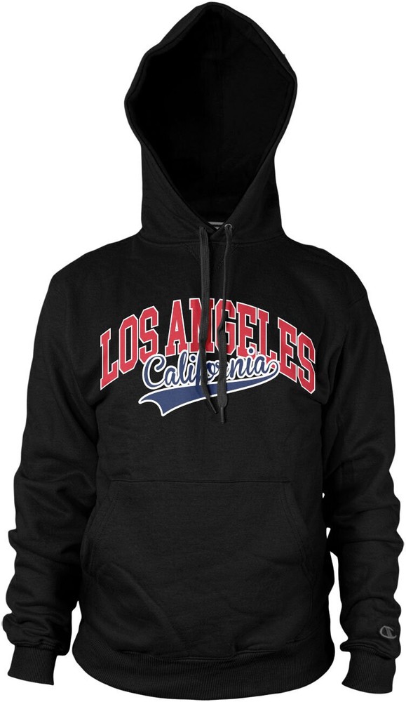 Hybris Los Angeles California Hoodie Schwarz - Herren / Unisex