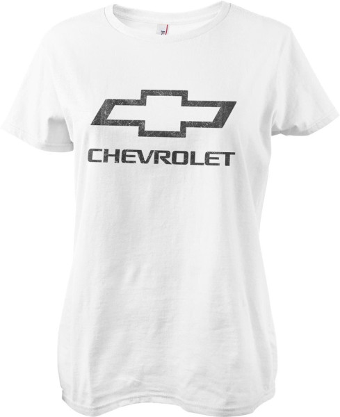 Chevrolet Damen T-Shirt Logo Girly Tee GM-5-CHEV007-H82-5