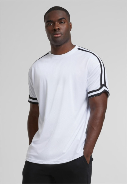 Urban Classics T-Shirt Oversized Stripes Mesh Tee TB2890
