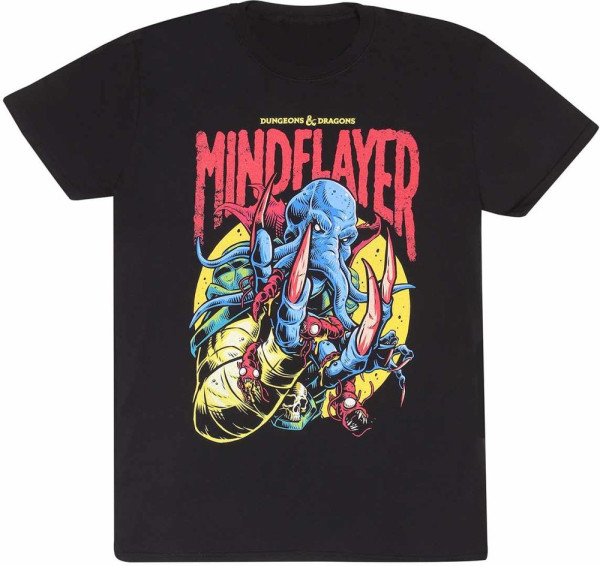 Dungeons And Dragons - Mindflayer Colour Pop T-Shirt