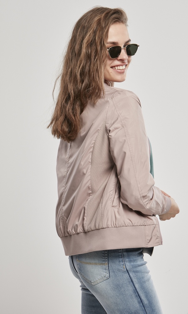 Lifestyle Urban | Classics Damen Women Jackets Ladies Duskrose Bomber Jacke | | Light Jacket