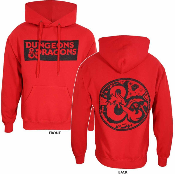 Dungeons And Dragons - Logo (Front & Back Print) Hoodie