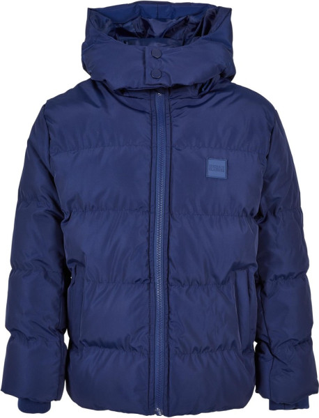 Urban Classics Jungen Jacke Boys Hooded Puffer Jacket Spaceblue