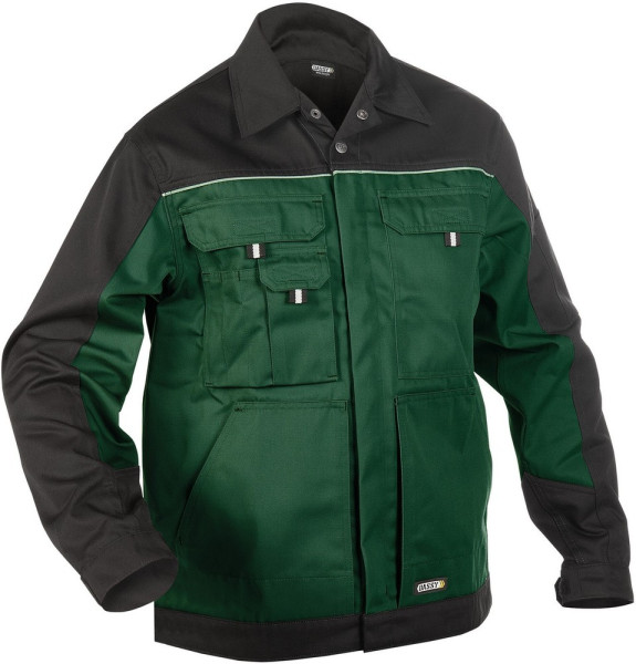 Dassy Zweifarbige Arbeitsjacke Lugano PESCO61 Flaschengrün/Schwarz