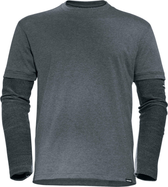 Uvex Longsleeve Cut Grau, Dunkelgrau-Melange, Anthrazit (17261)