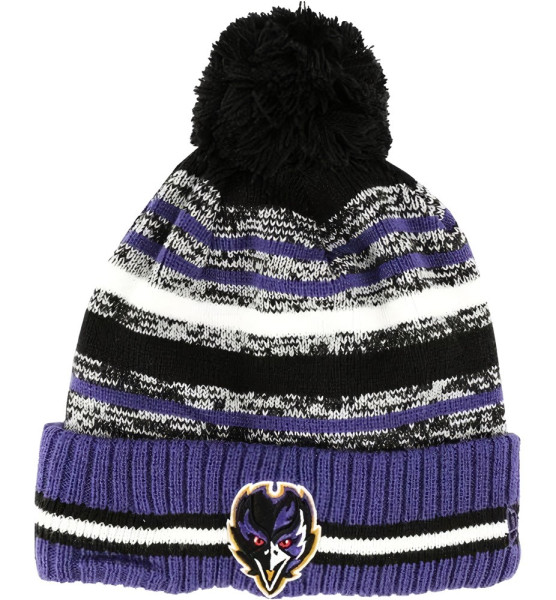 New Era Mütze Wintermütze NFL21 SPORT KNIT Baltimore Raven 147118