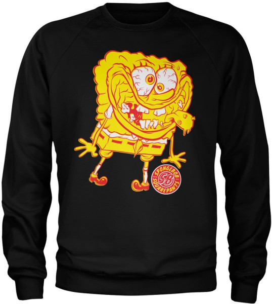 Spongebob Squarepants Wierd Sweatshirt Black
