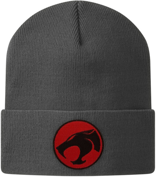 Thundercats Logo Beanie Mütze Darkgrey