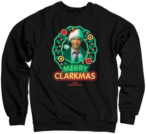 Lampoon's Christmas Pullover-Merry Clarkmas Sweatshirt WB-3-LCV014
