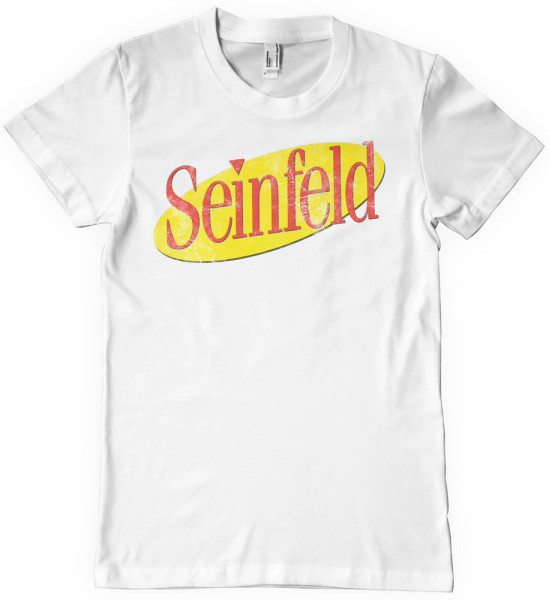 Seinfeld Washed Logo T-Shirt White