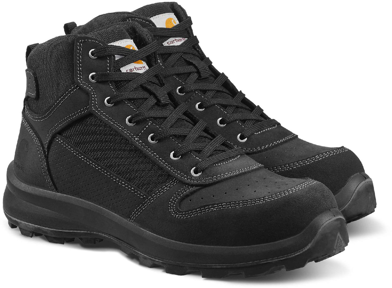 Carhartt Sicherheitsschuhe Michigan Sneaker Mid Zip Schwarz - Herren / Unisex