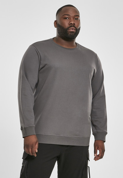 Urban Classics Pullover Basic Terry Crew Darkshadow