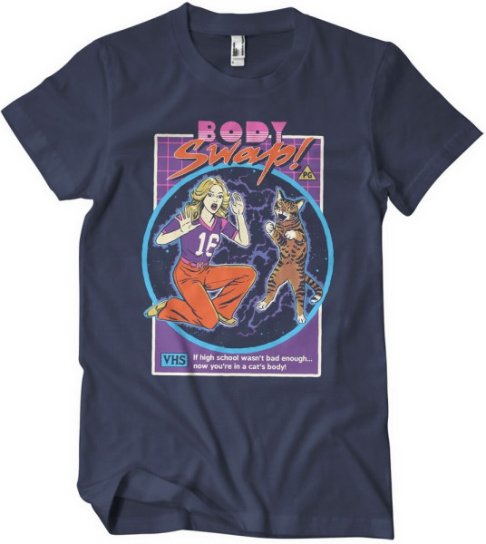 Steven Rhodes Body Swap T-Shirt Navy