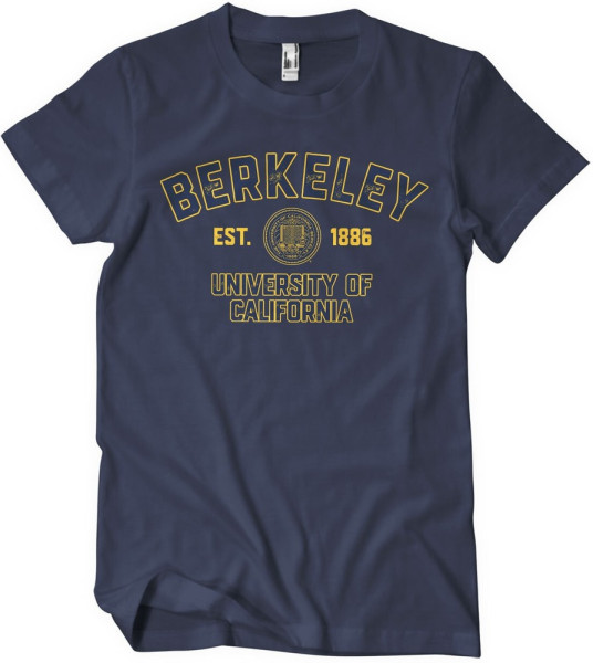 Berkeley University of California Est 1886 T-Shirt Navy